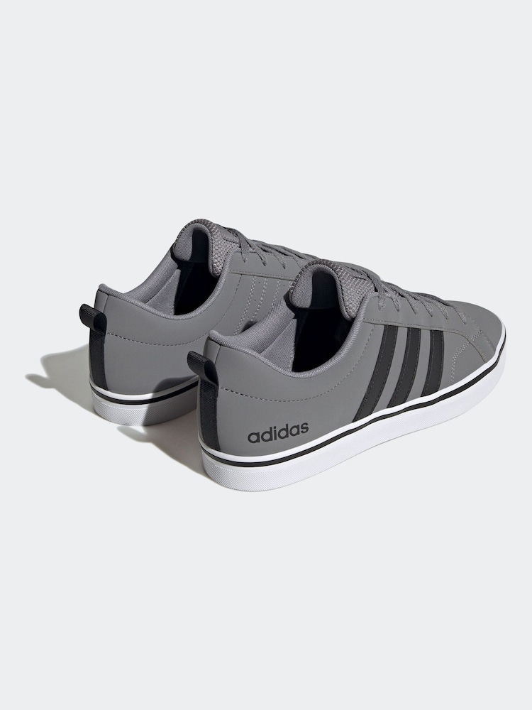 adidas Grey/Black VS Pace Trainers - Image 5 of 10