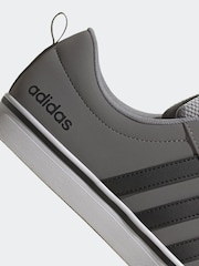 adidas Grey/Black VS Pace Trainers - Image 9 of 10
