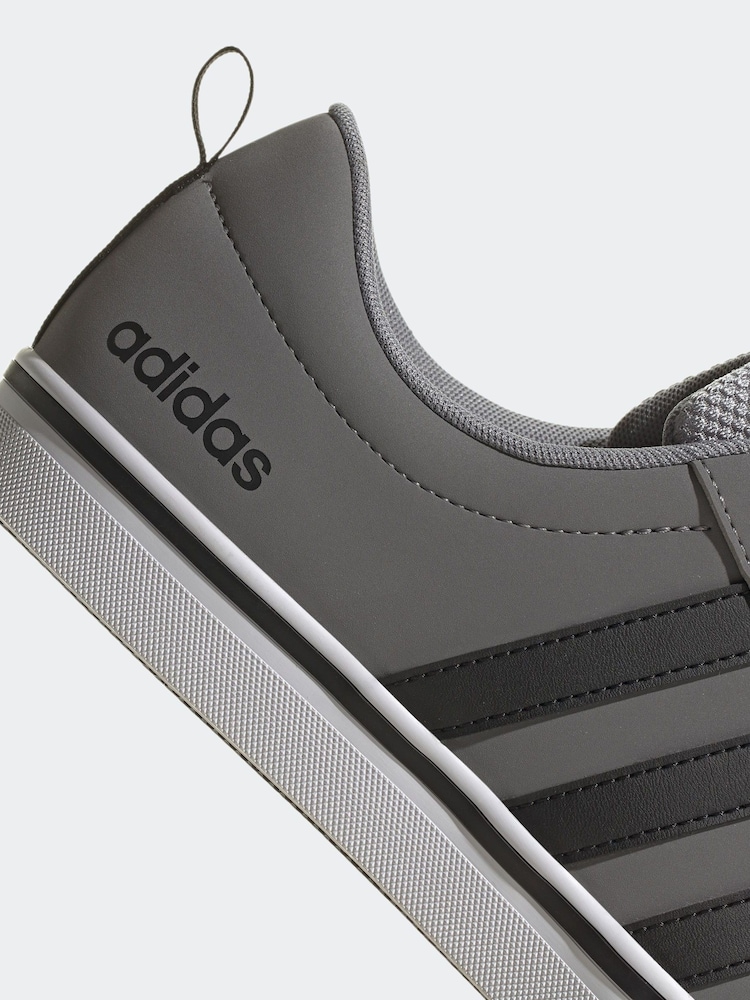 adidas Grey/Black VS Pace Trainers - Image 9 of 10