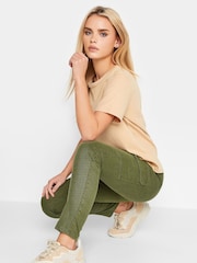 PixieGirl Petite Green Skinny Utility Cargo Trousers - Image 8 of 8