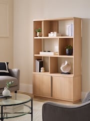 Sosandar Oak Seville Shelving Unit - Image 1 of 7