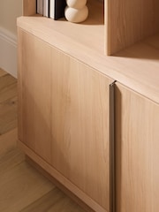 Sosandar Oak Seville Shelving Unit - Image 2 of 7