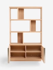 Sosandar Oak Seville Shelving Unit - Image 5 of 7