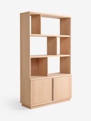 Sosandar Oak Seville Shelving Unit - Image 6 of 7