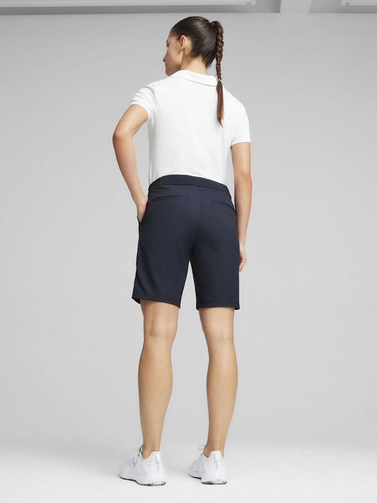 Puma Blue W Costa 8.5" Womens Golf Shorts - Image 2 of 6