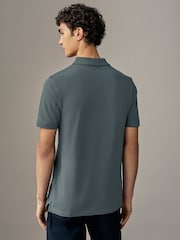Lyle & Scott Dark Green Classic Polo Shirt - Image 3 of 4