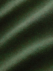 Dark Green Single Pocket Shacket With Wool - Image 8 of 8