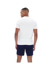 Fila White Lucian Square Knit Polo Shirt - Image 4 of 4