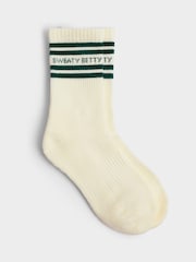 Vede retro - Calcetines con eslogan estilo universitario de Sweaty Betty - Imagen 1 de 3