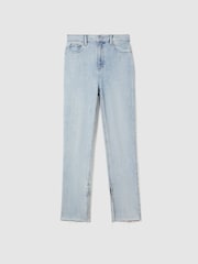 Paige Straight Leg Split Hem Jeans - Image 2 of 6