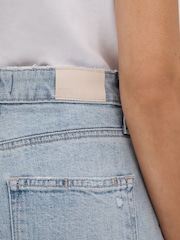 Paige Straight Leg Split Hem Jeans - Image 4 of 6