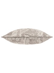 Furn Taupe Winter Woods Animal Chenille Cushion - Image 3 of 5