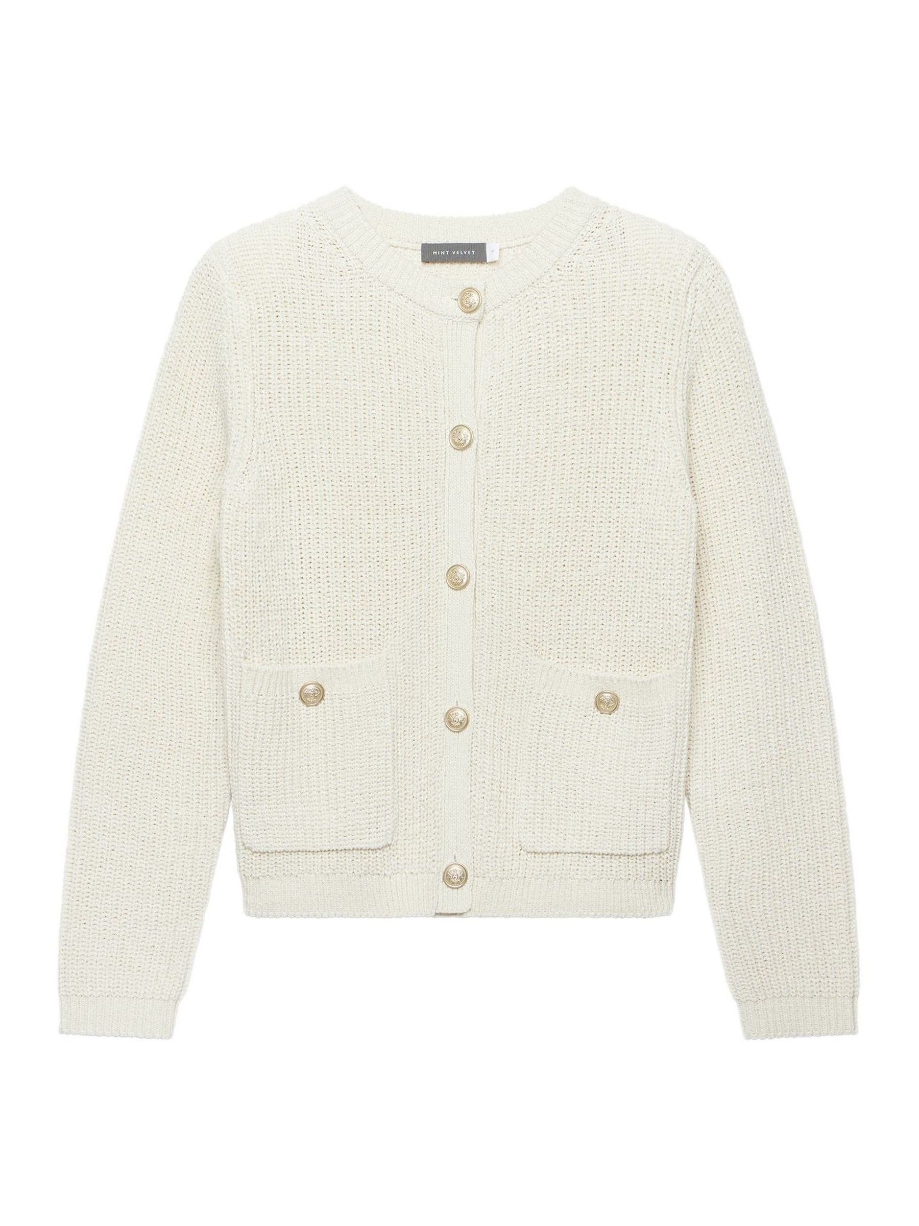 mint velvet chunky knit cardigan
