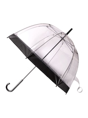 Totes Black Clear Dome Border Umbrella - Image 4 of 5