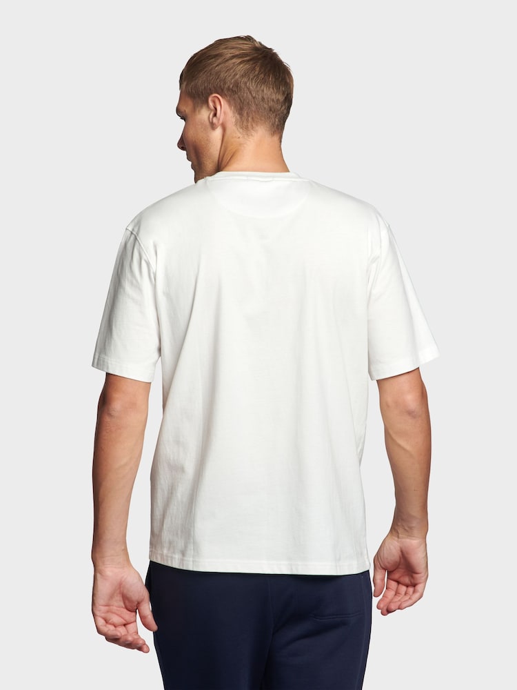Penfield White Mens Relaxed Fit Large Original Logo 100% Cotton T-Shirt - Image 3 of 6