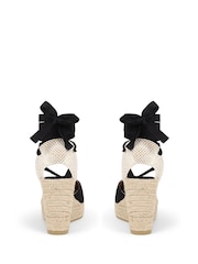 Jones Bootmaker Rosabelle Lace Detail Espadrilles - Image 4 of 5