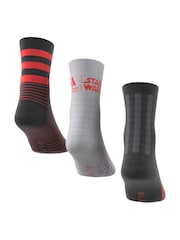 adidas Red/Black Crew Socks - Image 2 of 9
