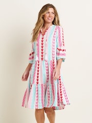 Brakeburn Cream 100% Cotton Nessa Dress - Image 2 of 5