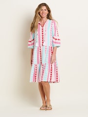 Brakeburn Cream 100% Cotton Nessa Dress - Image 5 of 5
