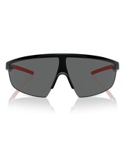 Ferrari Scuderia Fz6005U Rectangle Black Sunglasses - Image 2 of 6