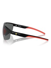 Ferrari Scuderia Fz6005U Rectangle Black Sunglasses - Image 5 of 6