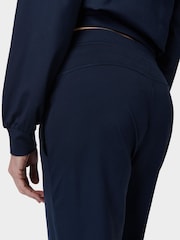 Sweaty Betty Navy Blue Gaia Performance Yoga Joggers - Image 4 of 7