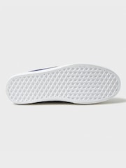 Crew Clothing Blue Oxford Canvas Trainers - Image 4 of 5