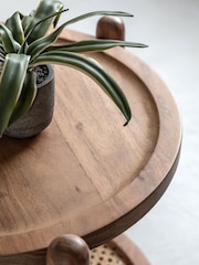 Gallery Home Natural Elvan Side Table - Image 4 of 6
