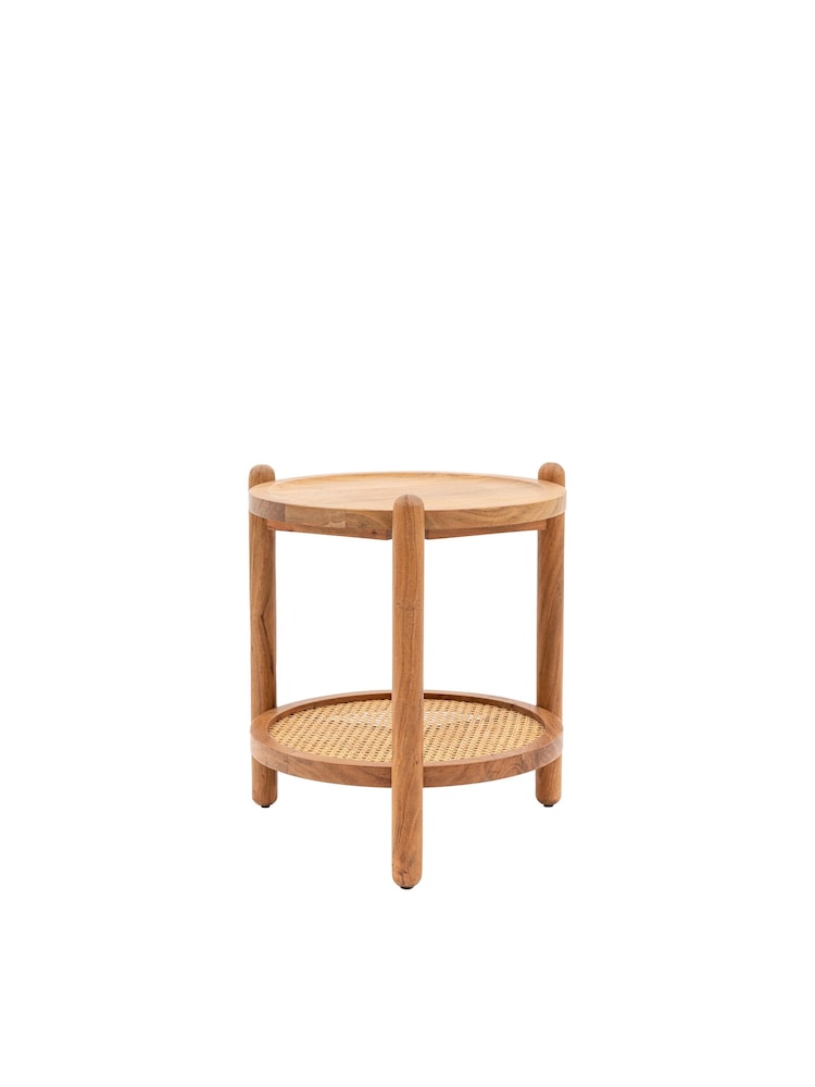 Gallery Home Natural Elvan Side Table - Image 6 of 6