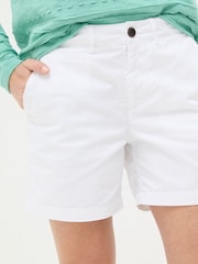 FatFace Padstow White Chino Shorts - Image 3 of 5