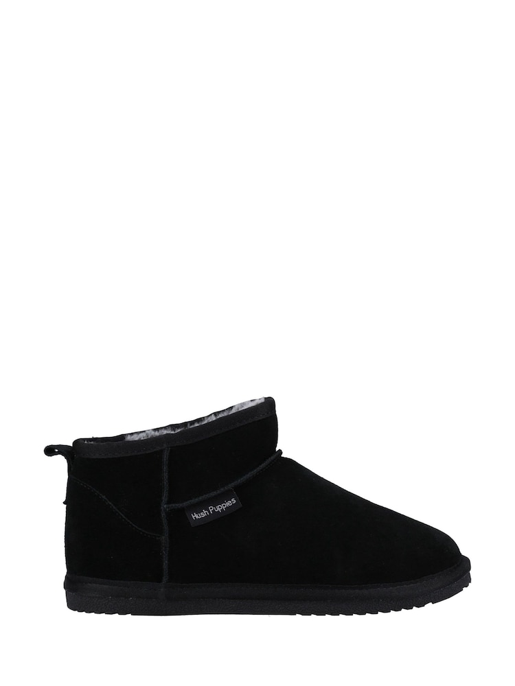 Hush Puppies Ashanti Brown Winter Slippers - Image 1 of 4
