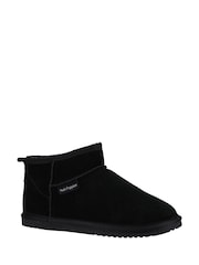 Hush Puppies Ashanti Brown Winter Slippers - Image 2 of 4