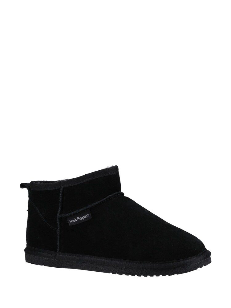 Hush Puppies Ashanti Brown Winter Slippers - Image 2 of 4 Hush Puppies Ashanti Brown Winter Slippers - Image 2 of 4