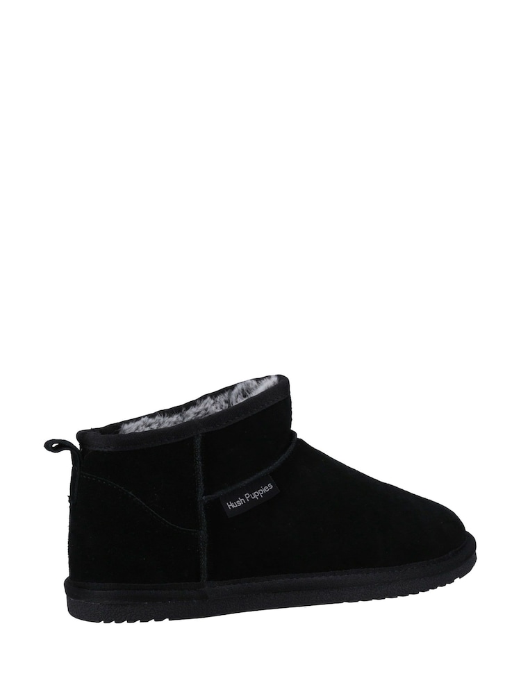 Hush Puppies Ashanti Brown Winter Slippers - Image 3 of 4