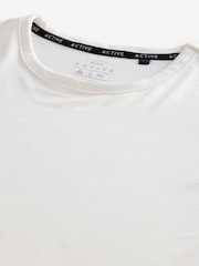 Neutral/Ecru - Aktiv-T-Shirt für Fitnessstudio und Training - Image 8 of 8