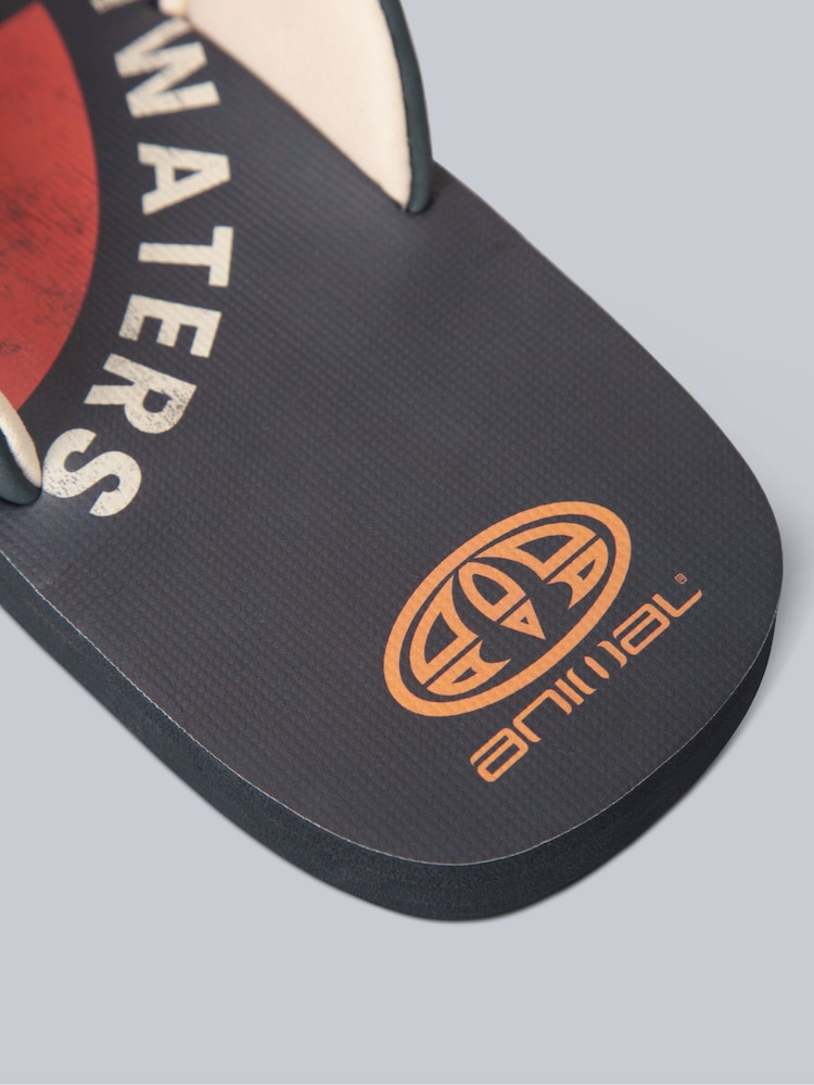 Orange/Grau - Animal – Jekyl – Flip-Flops für Herren - Bild 5 von 5 Orange/Grau - Animal – Jekyl – Flip-Flops für Herren - Bild 5 von 5