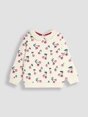 JoJo Maman Bébé Print Sweatshirt & Cord Jeggings Set - Изображение 2 из 5
