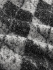 Black/Grey Argyle Heavyweight Blanket Scarf - Image 7 of 7