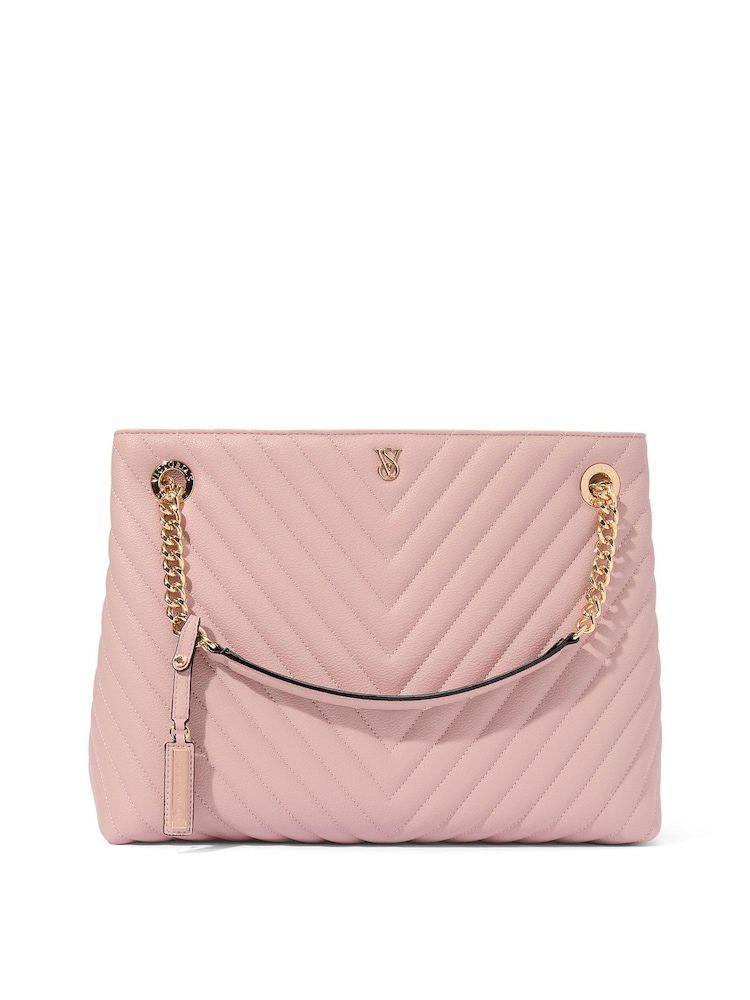 Victoria's Secret Orchid Blush Pink Tote Bag - Image 1 of 3