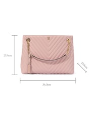 Victoria's Secret Orchid Blush Pink Tote Bag - Image 3 of 3