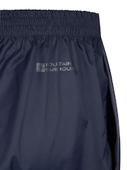 Azul marino - Pantalones impermeables para mujer Pakka de Mountain Warehouse - Imagen 5 de 5