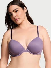 Victoria's Secret Frozen Plum Purple Lightly Lined Demi Smooth Bra - Image 1 of 5