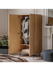 Gallery Home Natural Settat Double Wardrobe - Image 3 of 7