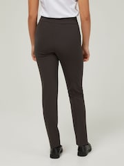 Trutex Straight Leg Twin Pocket Girls Grey School Trousers - Image 2 of 5