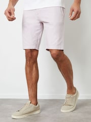 Pink - Threadbare Chinoshorts aus 100 % Baumwolle - Bild 1 von 4