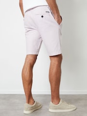Pink - Threadbare Chinoshorts aus 100 % Baumwolle - Bild 4 von 4