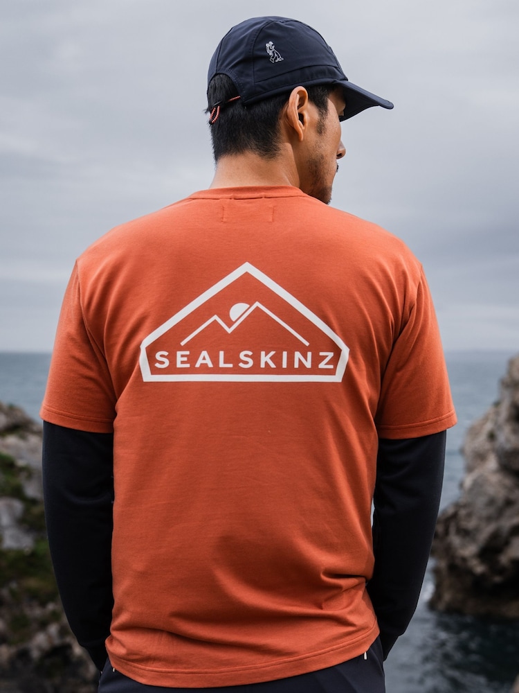 Sealskinz Lingwood Mens Organic Cotton Graphic T-Shirt - Bild 2 von 5