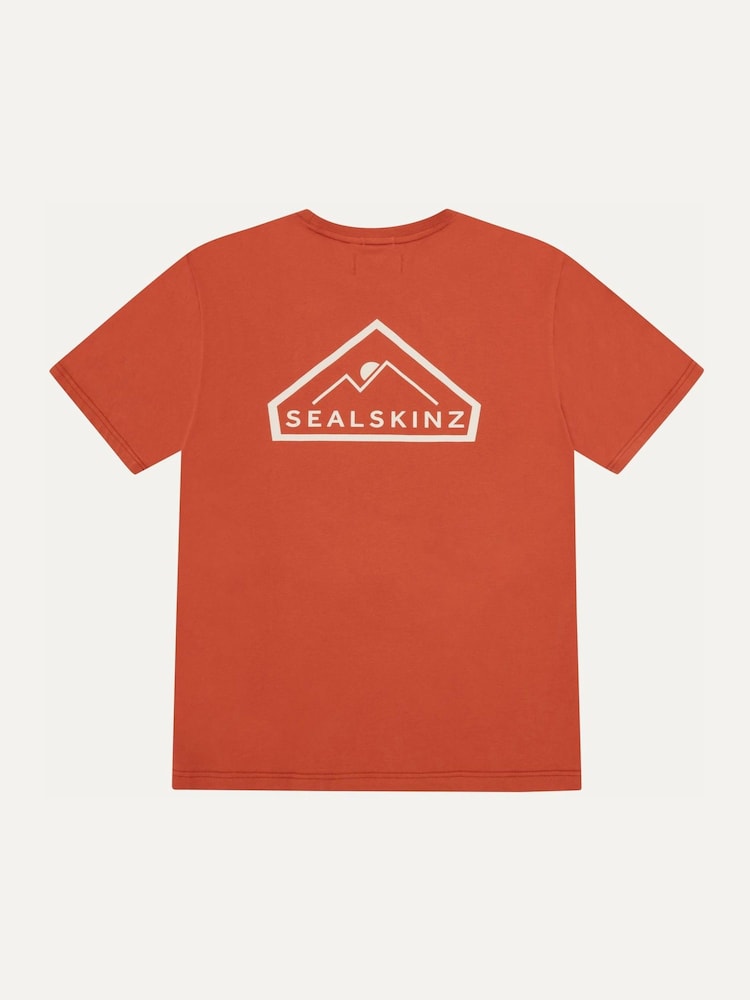 Sealskinz Lingwood Mens Organic Cotton Graphic T-Shirt - Bild 5 von 5