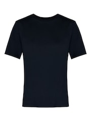 Sweaty Betty Black Essential Crew Neck T-Shirt - Image 7 of 7