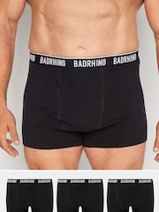 BadRhino Big & Tall Black Tall Black Boxers 5-Pack - Image 1 of 4